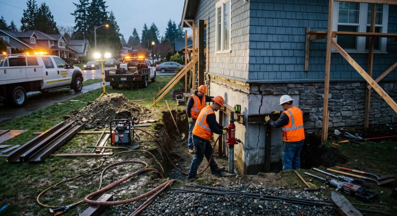 Foundation Repair in Taunton, MA