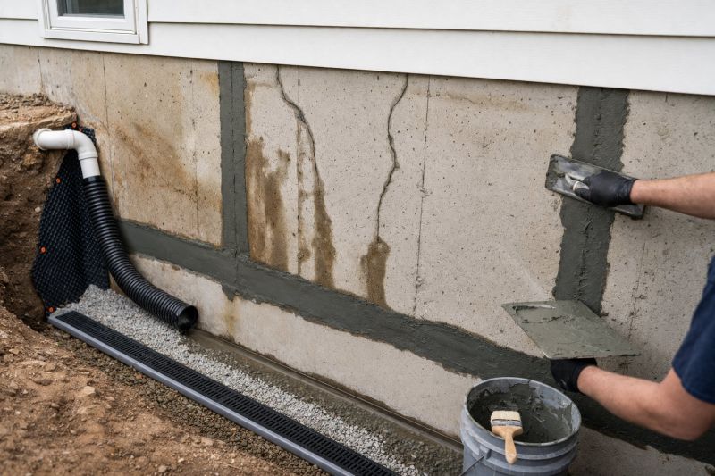 Basement Foundation Repair in Cranston, RI