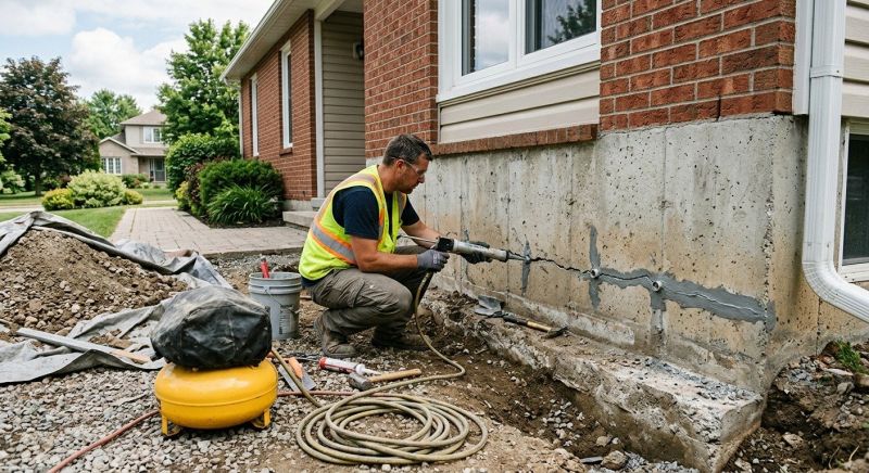 Basement Foundation Repair in Marshfield, MA