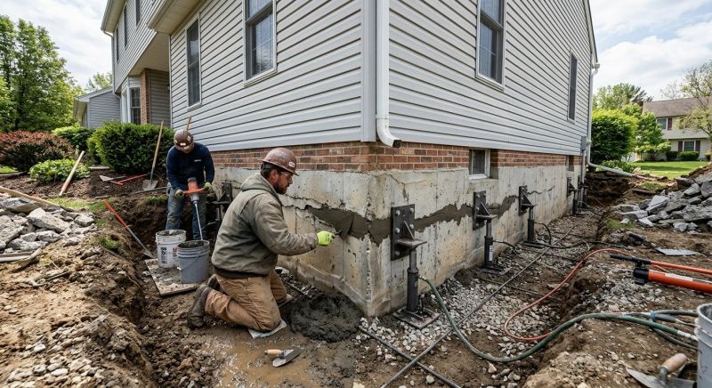 Basement Foundation Repair in Providence, RI