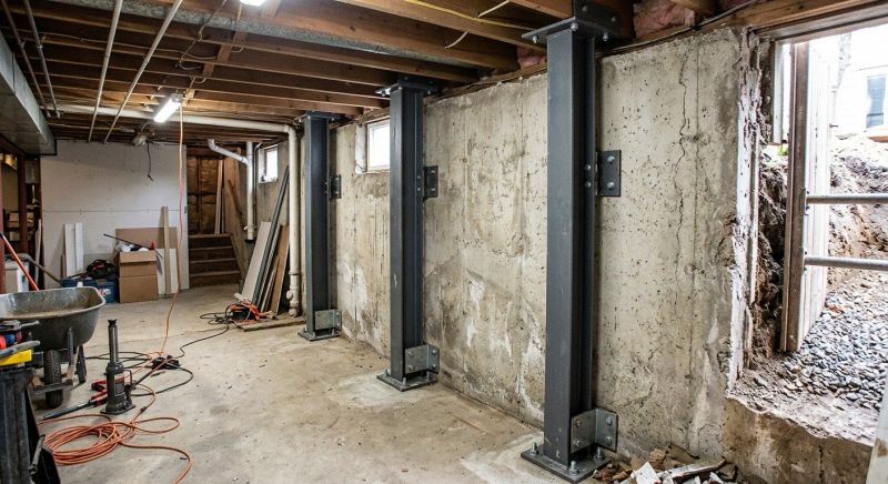 Basement Stabilization in Taunton, MA