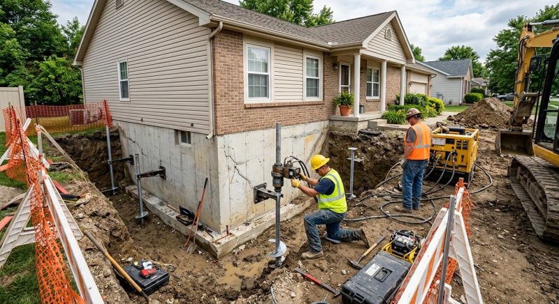 Building Foundation Repair in Attleboro, MA