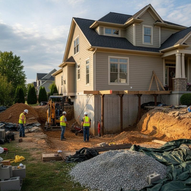 Building Foundation Repair in Bellingham, MA
