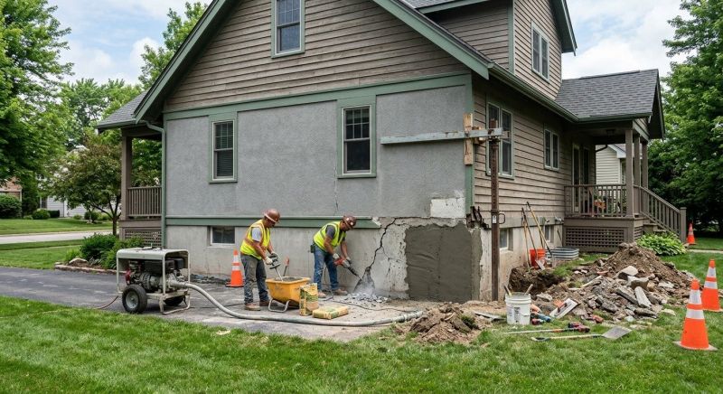 Building Foundation Repair in Brockton, MA
