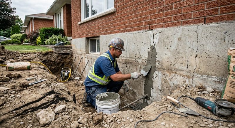 Building Foundation Repair in North Attleboro, MA