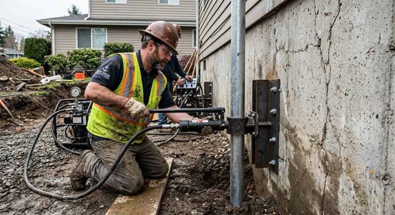 Concrete Foundation Leveling in Duxbury, MA