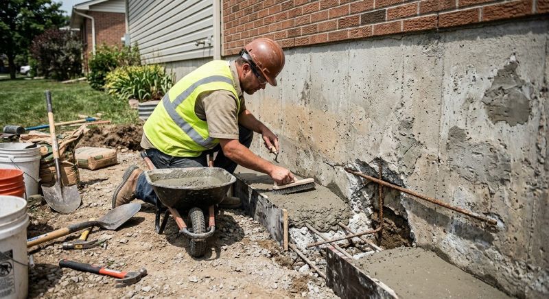 Concrete Foundation Repair in Avon, MA