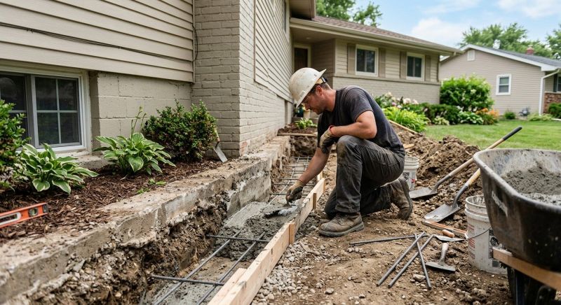 Concrete Foundation Repair in Dighton, MA