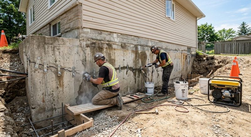 Concrete Foundation Repair in New Bedford, MA