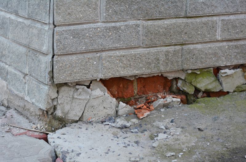 Cracked Foundation Repair in Braintree, MA
