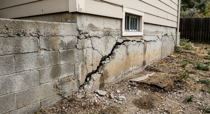Cracked Foundation Repair in Marion, MA
