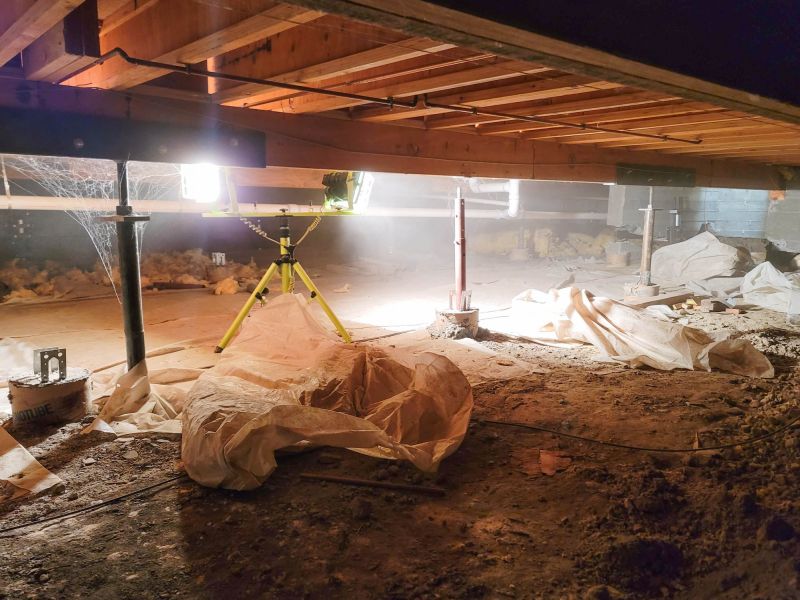Crawlspace Foundation Repair in Norfolk, MA