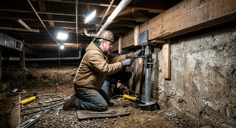 Crawlspace Foundation Repair in Plymouth, MA