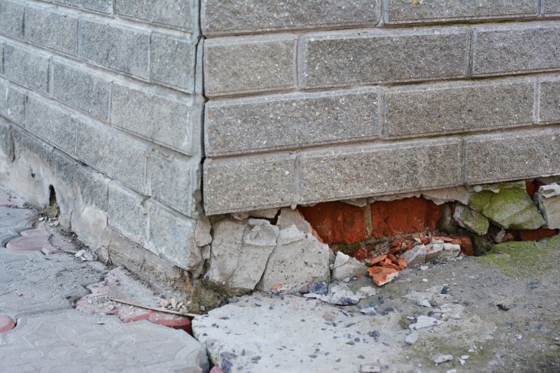 Foundation Damage Repair in Marion, MA