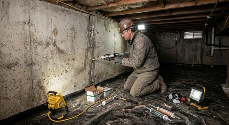 Foundation Damage Repair in Norfolk, MA