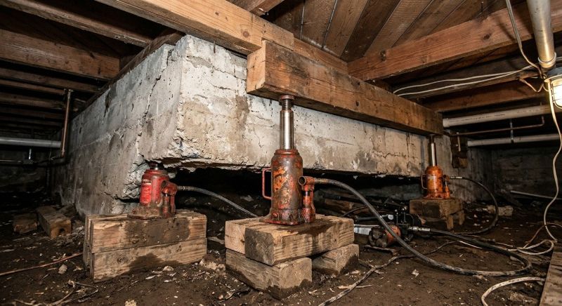 Foundation Jacking in Attleboro, MA