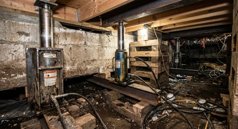 Foundation Jacking in Barrington, RI