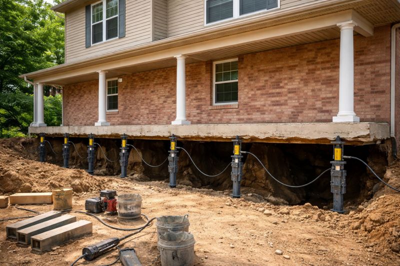 Foundation Jacking in Hyde Park, MA
