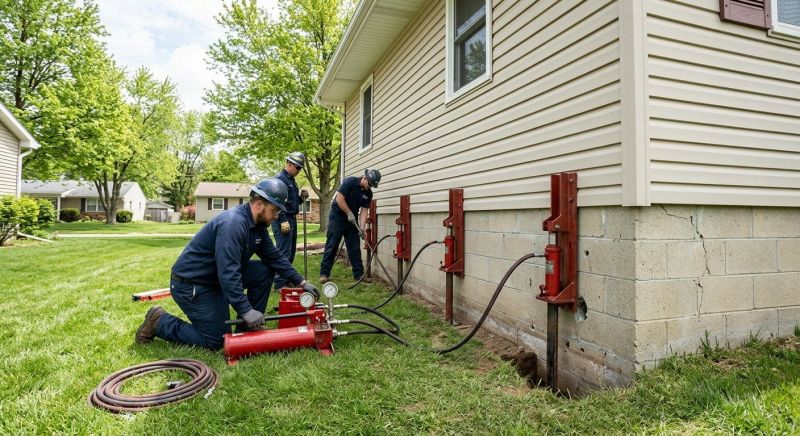 Foundation Jacking in Middleboro, MA