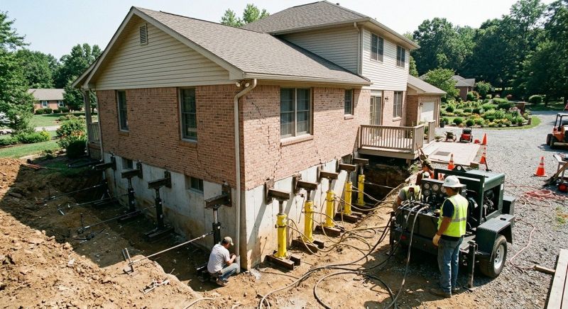 Foundation Jacking in West Wareham, MA