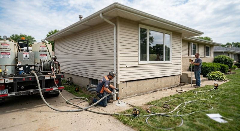 Foundation Lifting in Bellingham, MA
