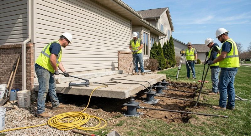 Foundation Lifting in Bristol County, MA