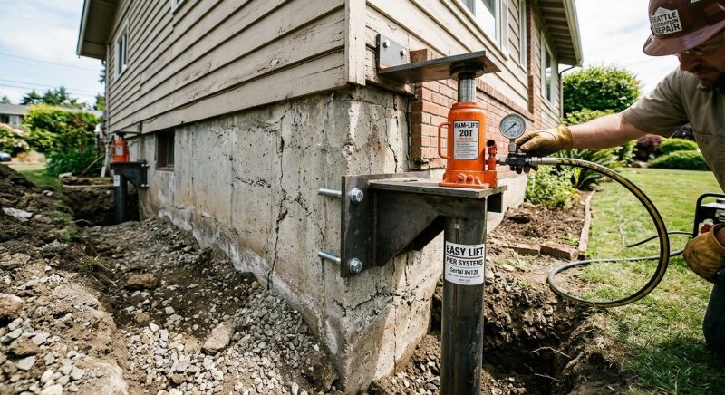 Foundation Lifting in Woonsocket, RI