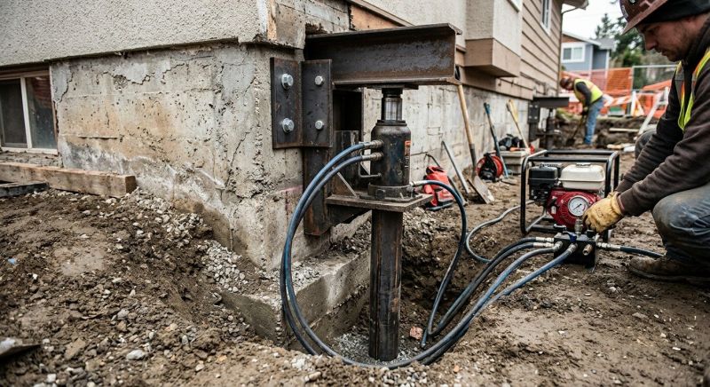 Foundation Lifting in Woonsocket, RI
