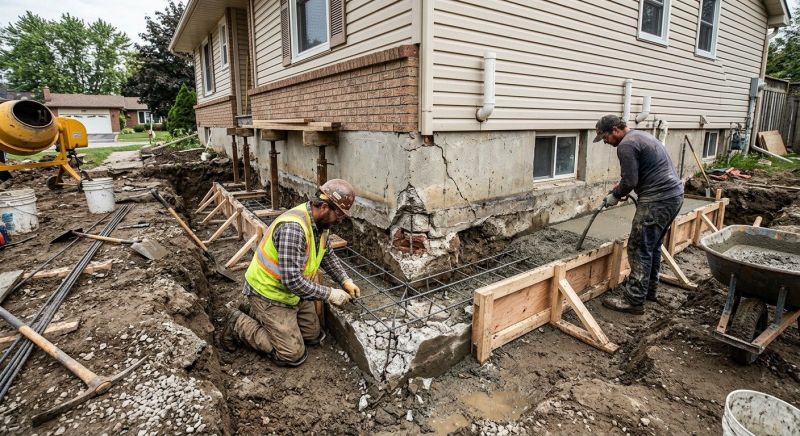 Foundation Repair in Fall River, MA