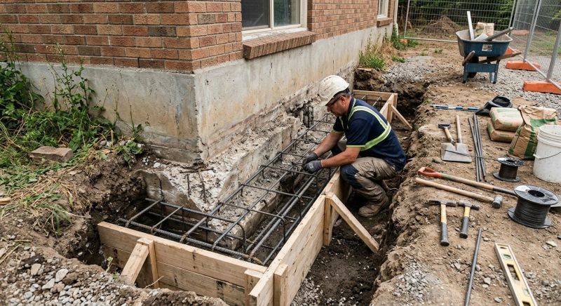 Foundation Repair in West Wareham, MA