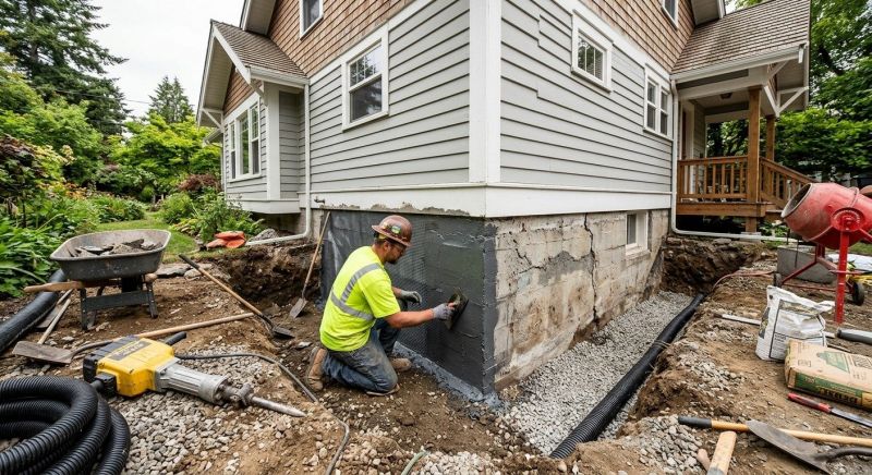 Foundation Restoration in Taunton, MA