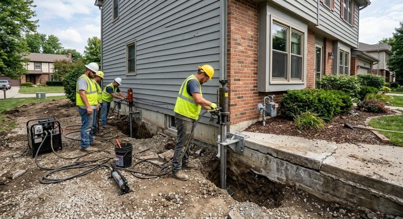 Foundation Stabilizing in Dighton, MA