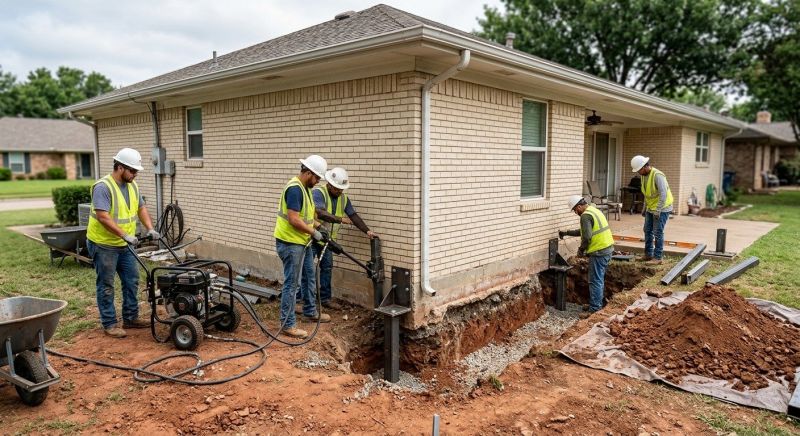 Foundation Stabilizing in Fall River, MA