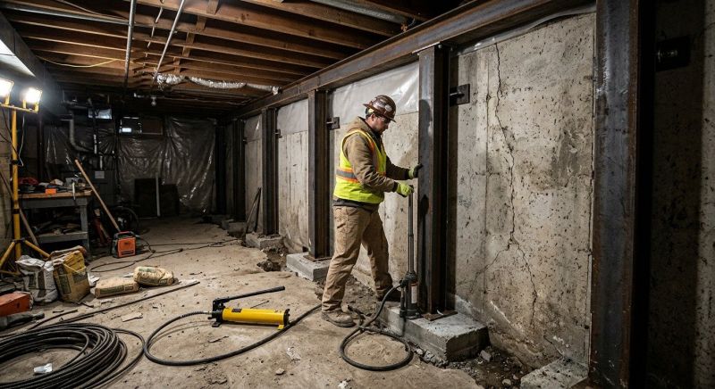 Foundation Stabilizing in Lakeville, MA