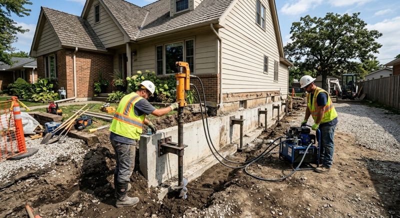 Foundation Stabilizing in Taunton, MA