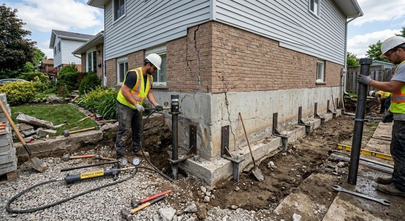 Foundation Stabilizing in North Dartmouth, MA