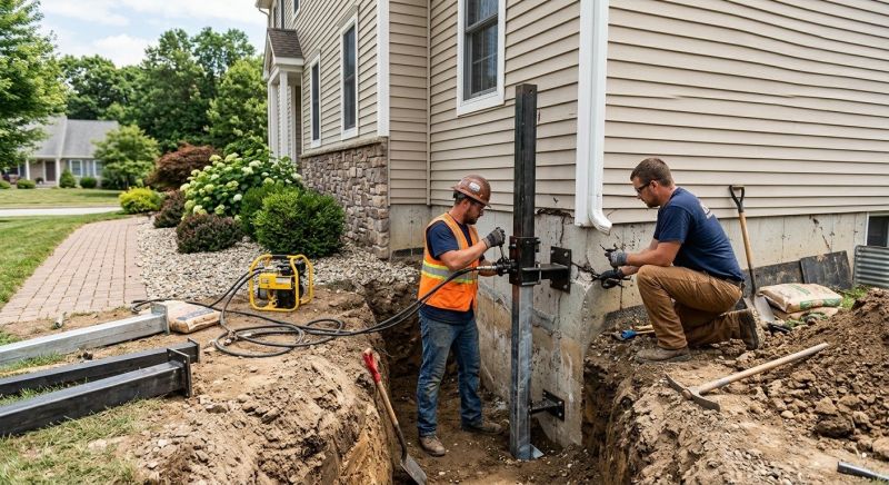 Foundation Stabilizing in Warwick, RI