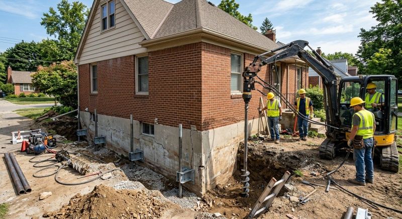 Foundation Stabilizing in Warwick, RI