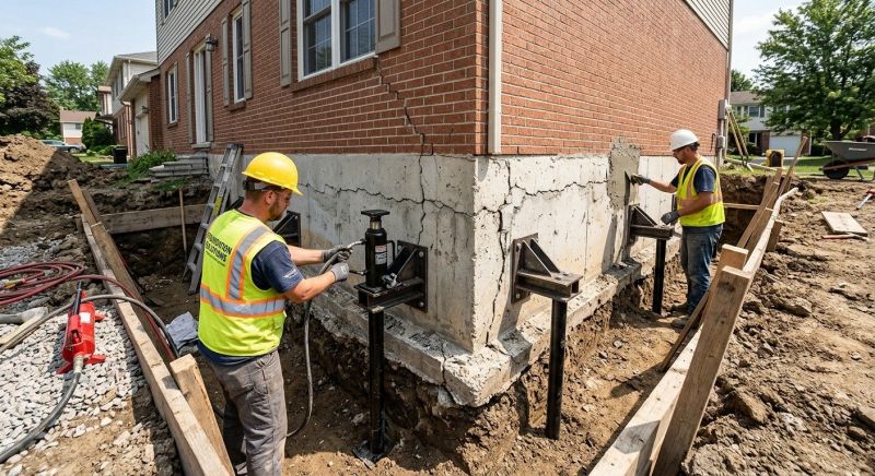 Foundation Structural Repair in Hanover, MA