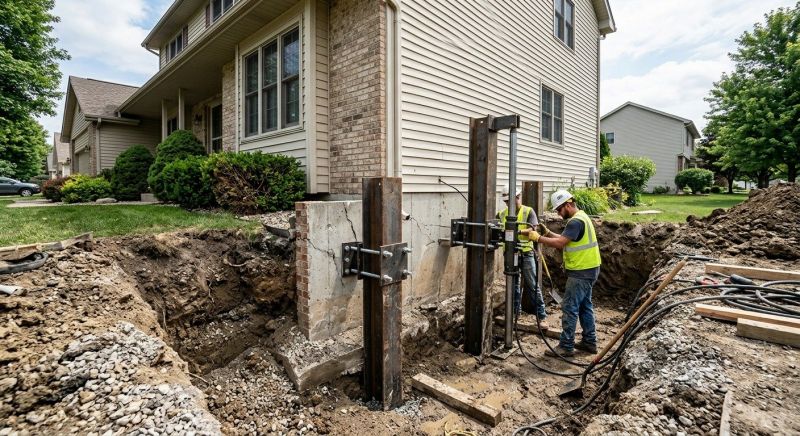 Foundation Underpinning in Taunton, MA