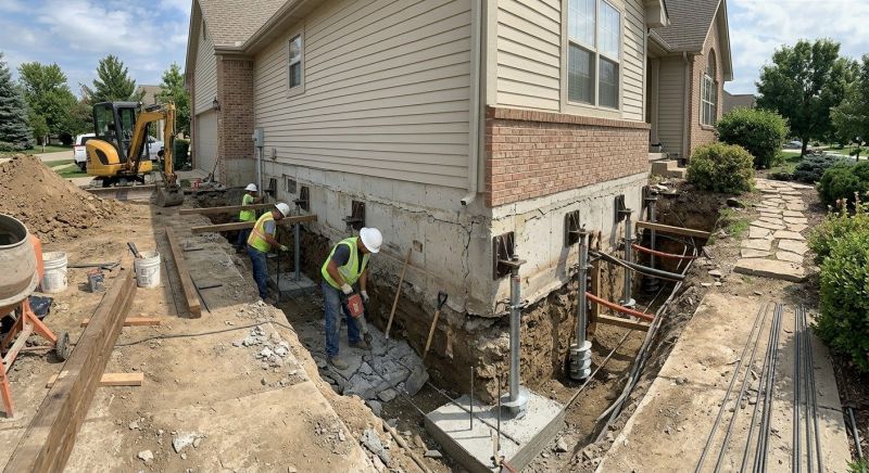 Foundation Underpinning in Taunton, MA