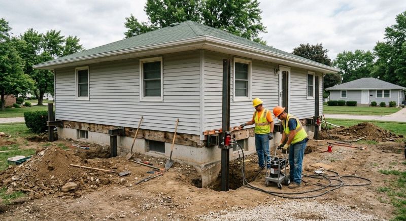 Home Foundation Leveling in Holbrook, MA