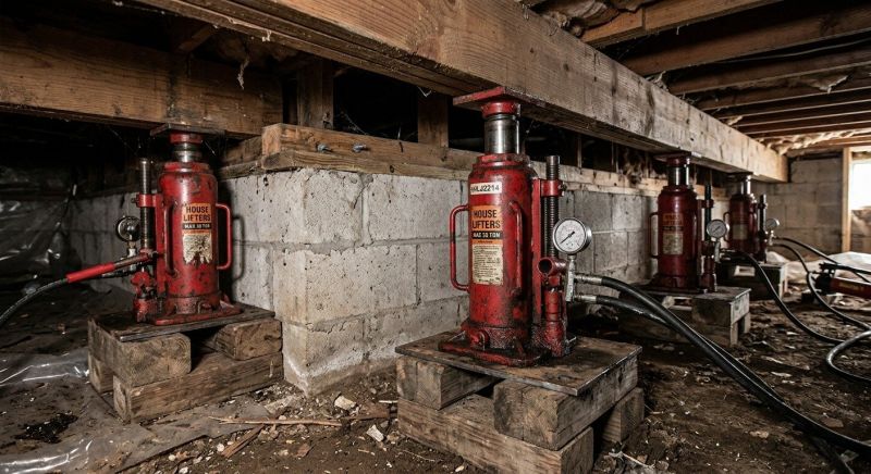 House Settling Repair in Taunton, MA