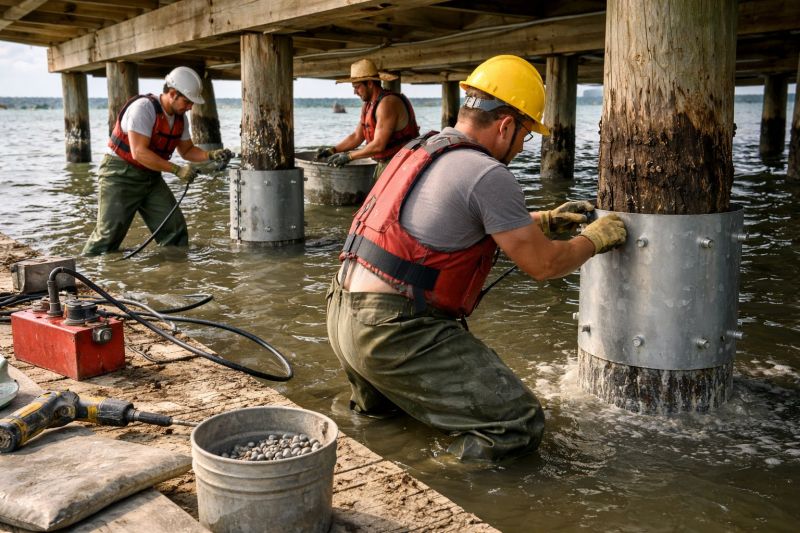 Piling Repair in Seekonk, MA