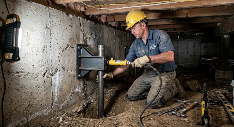 Settling Foundation Service in East Weymouth, MA