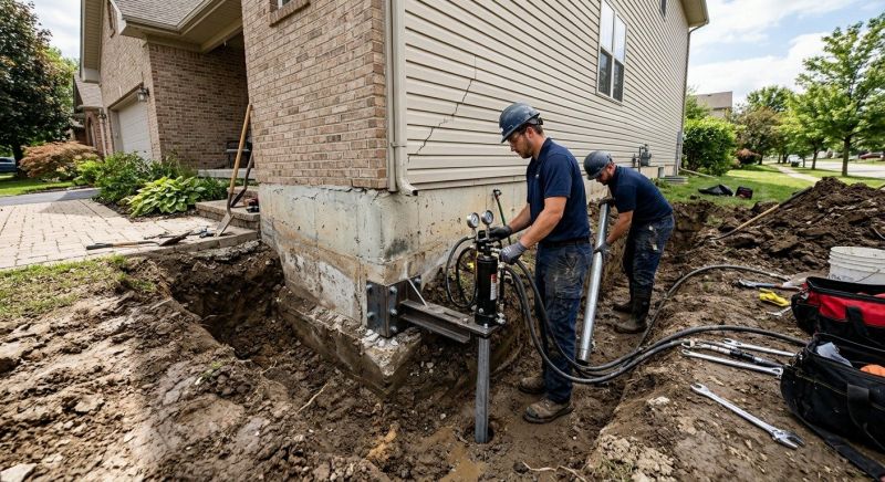 Settling Foundation Service in Rehoboth, MA