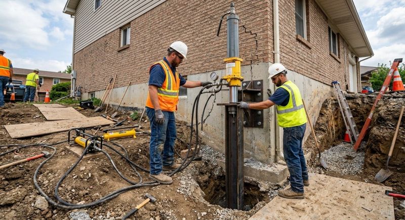 Settling Foundation Service in Warren, RI