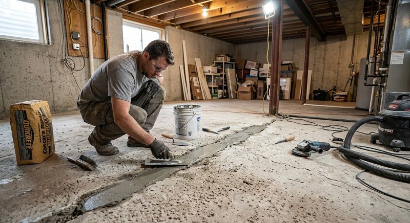 Slab Foundation Repair in Taunton, MA