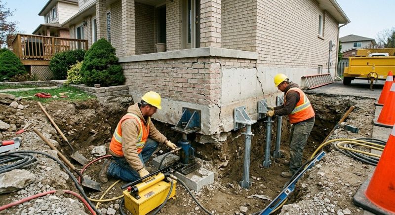 Structural Foundation Repair in Hyde Park, MA