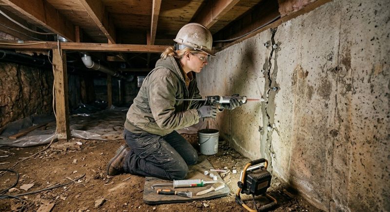 Structural Foundation Repair in Millis, MA
